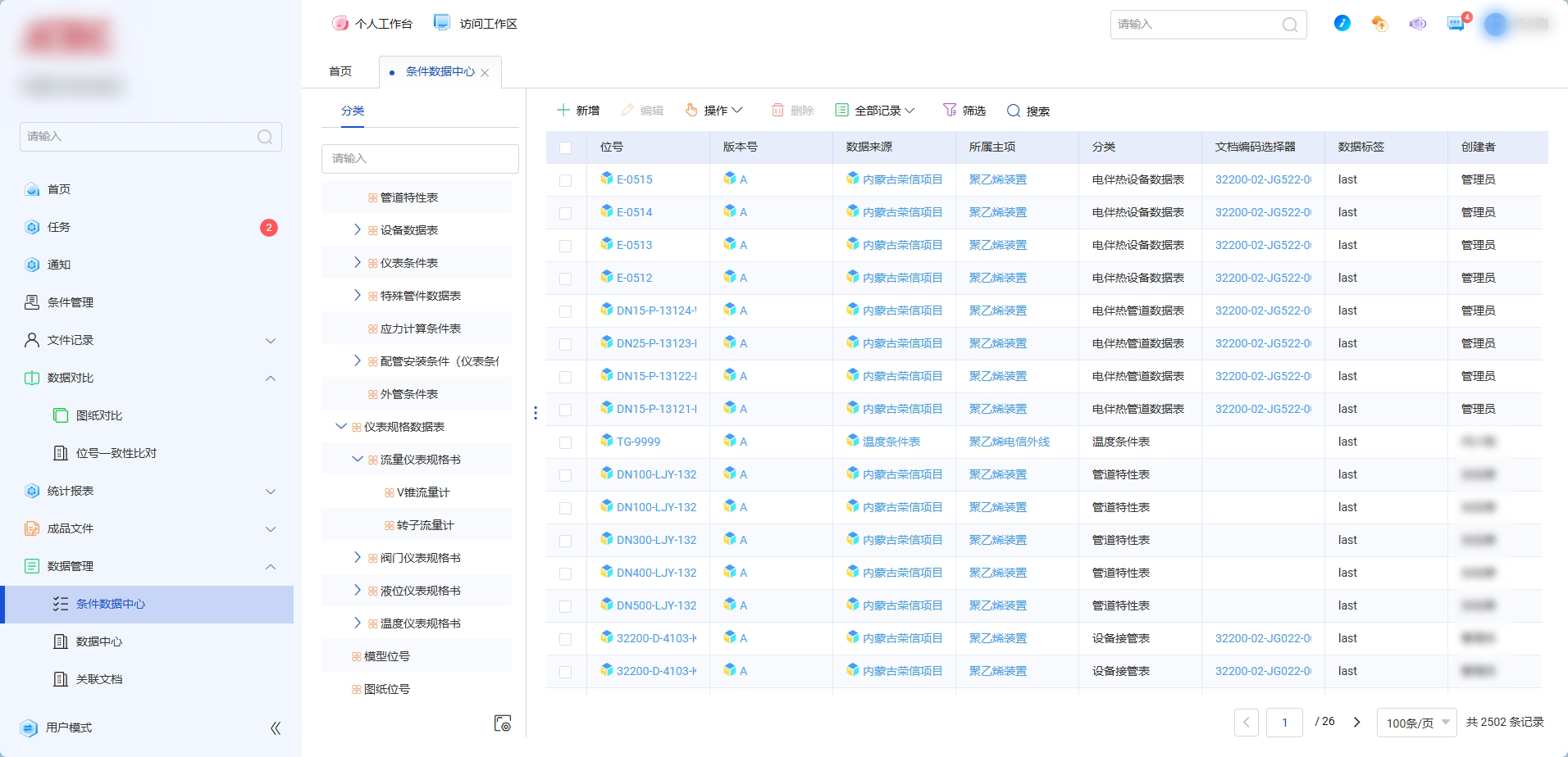 条件数据中心